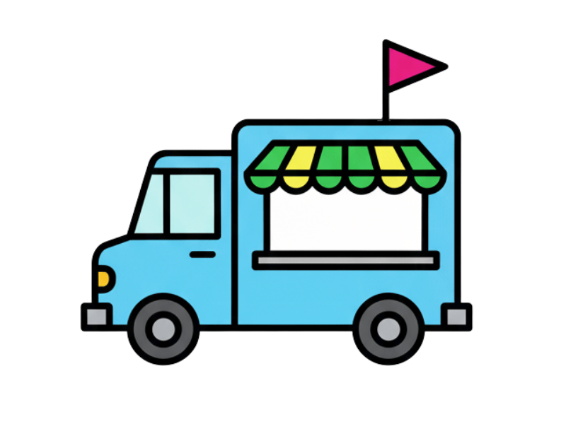 キッチンカー（フードトラック）登場！